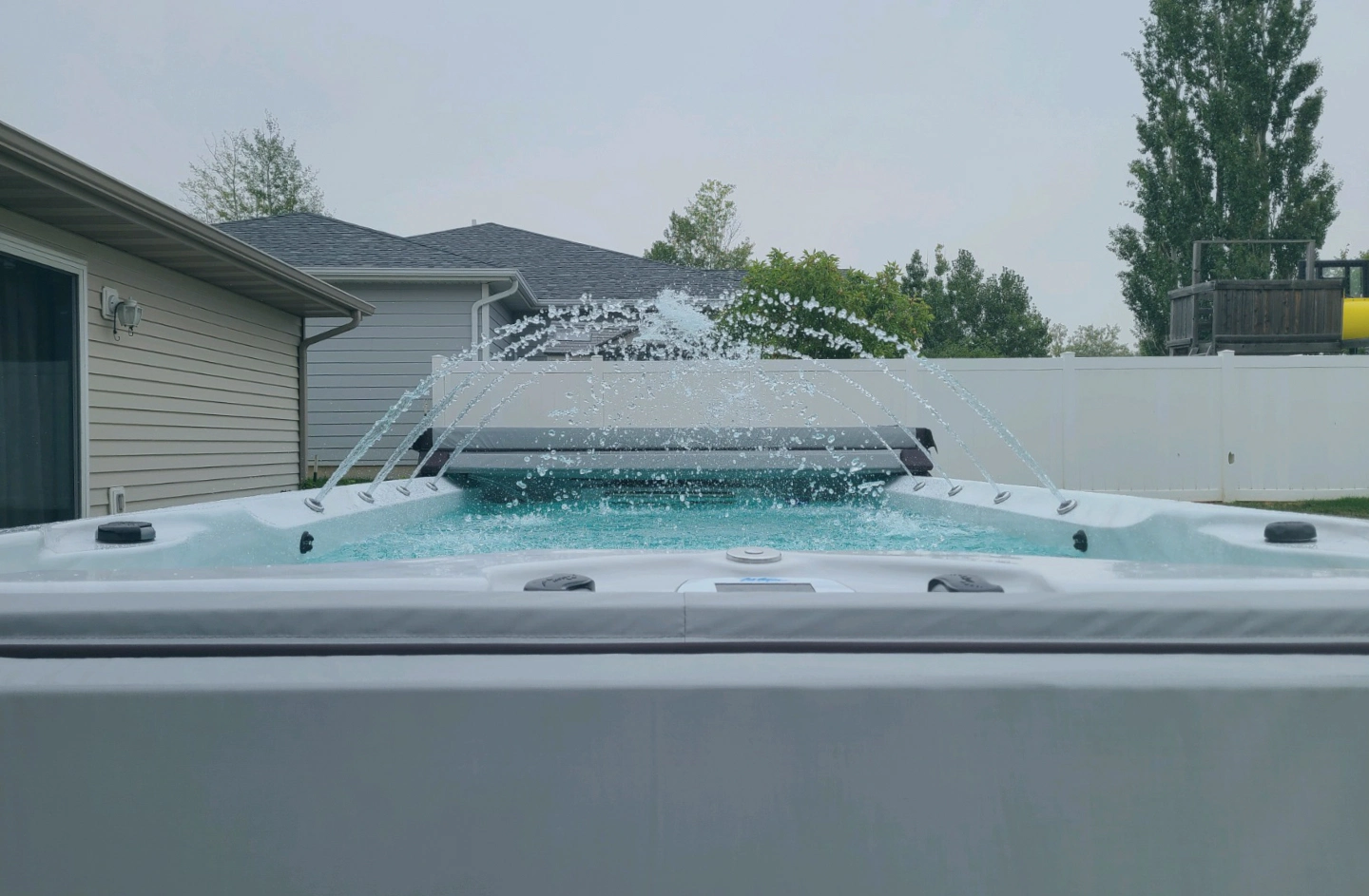 exterior hot tub spas with sprinkler driggs id
