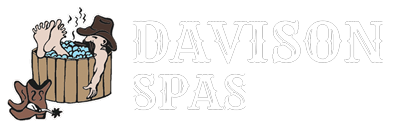 Davison Spas Logo White